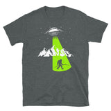 Abducting Bigfoot 4 Short-Sleeve Unisex T-Shirt