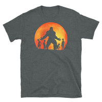 Alien Silhouette Short-Sleeve Unisex T-Shirt