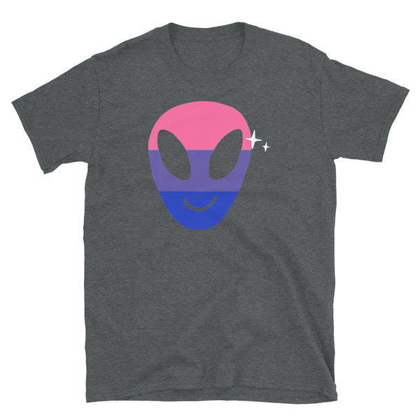 Happy Alien Short-Sleeve Unisex T-Shirt