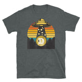 Abducting Dogecoin 2 Short-Sleeve Unisex T-Shirt