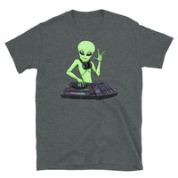 Alien DJ Short-Sleeve Unisex T-Shirt