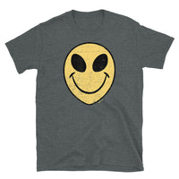 Alien Smiley Short-Sleeve Unisex T-Shirt