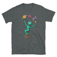 Alien Juggle Short-Sleeve Unisex T-Shirt