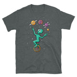 Alien Juggle Short-Sleeve Unisex T-Shirt