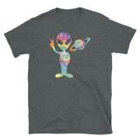 Alien Tie-dye Short-Sleeve Unisex T-Shirt