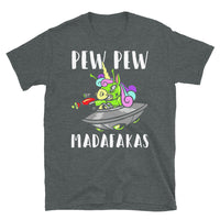 Pew Pew (UFO Unicorn) Short-Sleeve Unisex T-Shirt