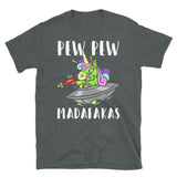 Pew Pew (UFO Unicorn) Short-Sleeve Unisex T-Shirt