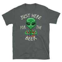 Just Here for the Beer Short-Sleeve Unisex T-Shirt