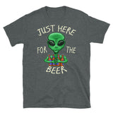 Just Here for the Beer Short-Sleeve Unisex T-Shirt