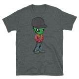 Alien Gangsta Short-Sleeve Unisex T-Shirt