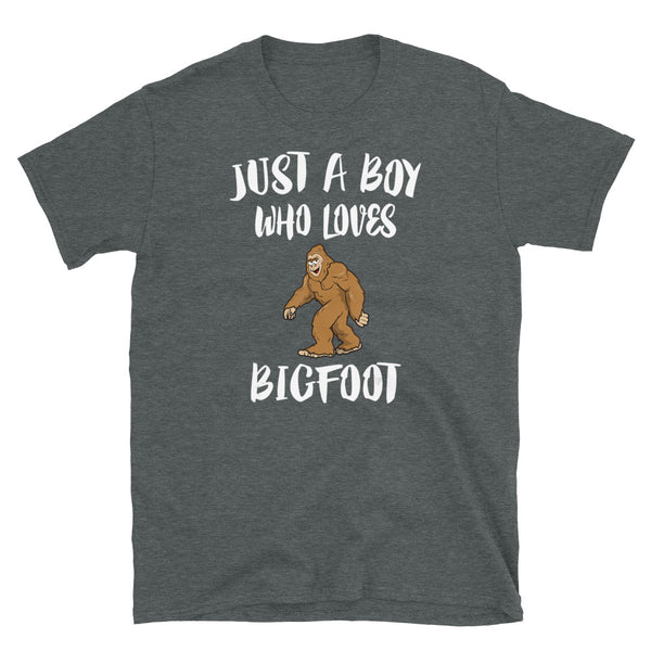 Boy Who Loves Bigfoot Short-Sleeve Unisex T-Shirt