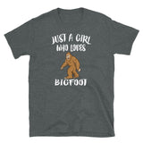 Girl Who Loves Bigfoot Short-Sleeve Unisex T-Shirt