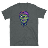 Vintage Zombie Head Short-Sleeve Unisex T-Shirt