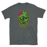 Melting Zombie Head Short-Sleeve Unisex T-Shirt