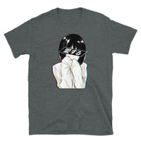 Sad Anime Girl Short-Sleeve Unisex T-Shirt