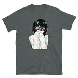 Sad Anime Girl Short-Sleeve Unisex T-Shirt