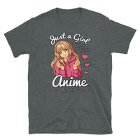 Just a Girl Who Loves Anime & K-Pop Short-Sleeve Unisex T-Shirt