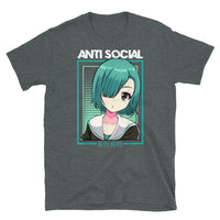 Anti-Social Anime 2 Short-Sleeve Unisex T-Shirt