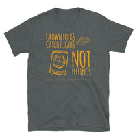 Grown Folks Catch Flights Short-Sleeve Unisex T-Shirt