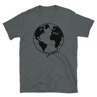 Travel Globe Short-Sleeve Unisex T-Shirt