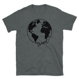 Travel Globe Short-Sleeve Unisex T-Shirt