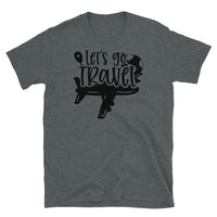 Let's Go Travel 2 Short-Sleeve Unisex T-Shirt