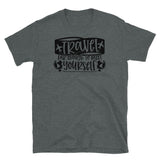 Travel Far Enough to Meet Yourself Short-Sleeve Unisex T-Shirt