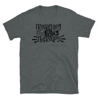 Traveling is My Therapy 2 Short-Sleeve Unisex T-Shirt