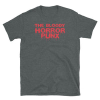 The Bloody Horror Punx (Text 1) Short-Sleeve Unisex T-Shirt