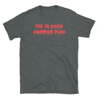 The Bloody Horror Punx (Text 3) Short-Sleeve Unisex T-Shirt