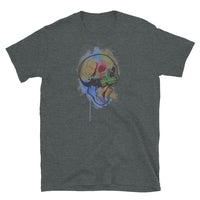 Watercolor Skull 5 Short-Sleeve Unisex T-Shirt