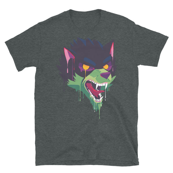 Colorful Werewolf Short-Sleeve Unisex T-Shirt