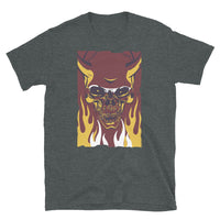 Demon Fire Short-Sleeve Unisex T-Shirt