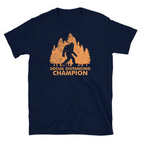 Social Distancing Champion Short-Sleeve Unisex T-Shirt