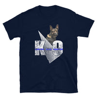 Blue Line K9 Short-Sleeve Unisex T-Shirt