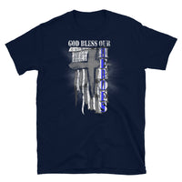 God Bless Our Heroes Short-Sleeve Unisex T-Shirt