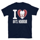 I Heart 80s Horror Short-Sleeve Unisex T-Shirt