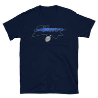 Blue Line Love Short-Sleeve Unisex T-Shirt