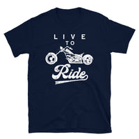 Live to Ride Short-Sleeve Unisex T-Shirt