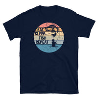 Eat Sleep Fish Repeat Short-Sleeve Unisex T-Shirt