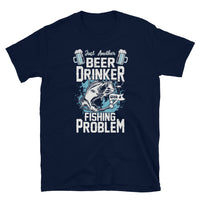 Beer Drinker with a Fishing Problem Short-Sleeve Unisex T-Shirt