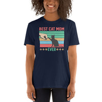 Best Cat Mom Ever Short-Sleeve Unisex T-Shirt