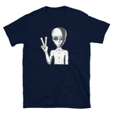 Alien Peace Short-Sleeve Unisex T-Shirt