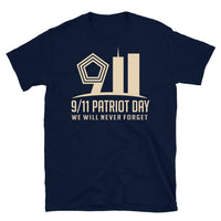 Never Forget 9/11 Patriot Day Short-Sleeve Unisex T-Shirt