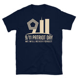 Never Forget 9/11 Patriot Day Short-Sleeve Unisex T-Shirt