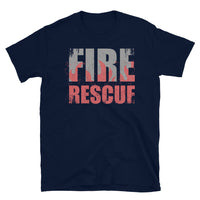 Fire Rescue Short-Sleeve Unisex T-Shirt