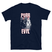 Purr Evil Short-Sleeve Unisex T-Shirt