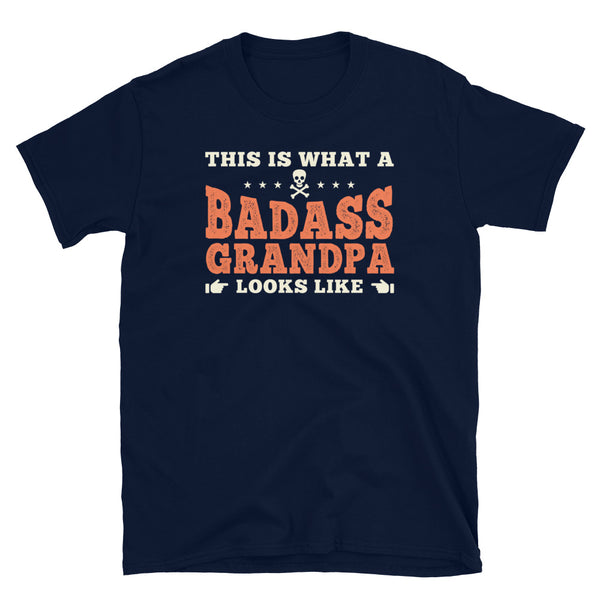 Badass Grandpa Short-Sleeve Unisex T-Shirt