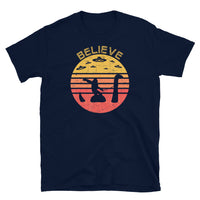 Believe (Bigfoot, Nessie, UFO) Short-Sleeve Unisex T-Shirt