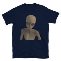 Alien Figure Short-Sleeve Unisex T-Shirt